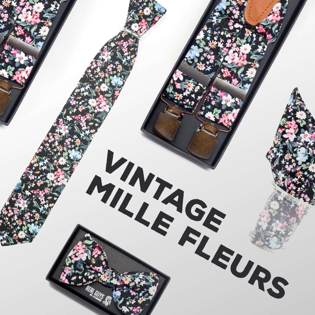 Hosenträger von Real Guys mit Blumen - REAL GUYS