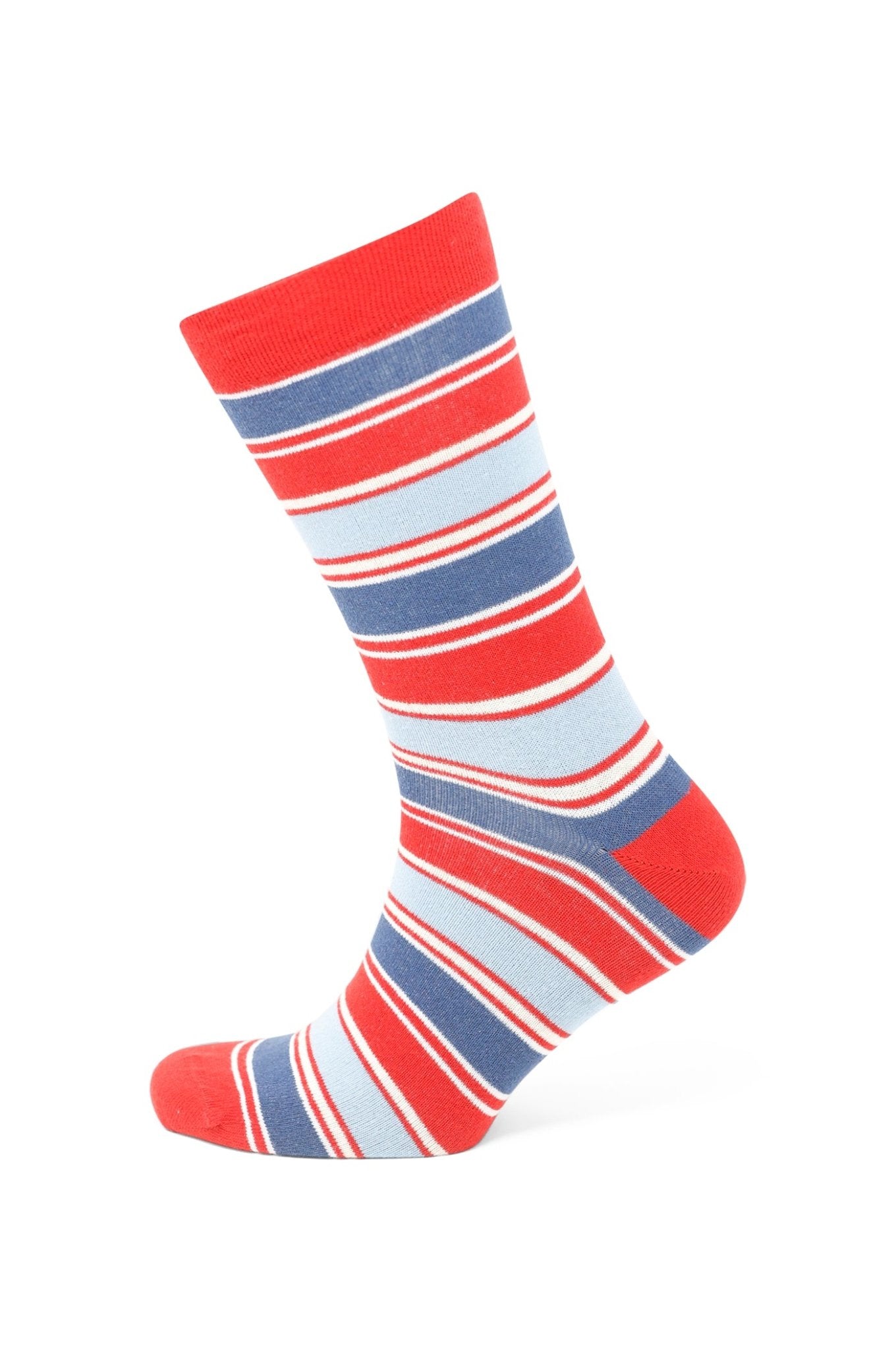 Modische Socke mit Streifen - REAL GUYS