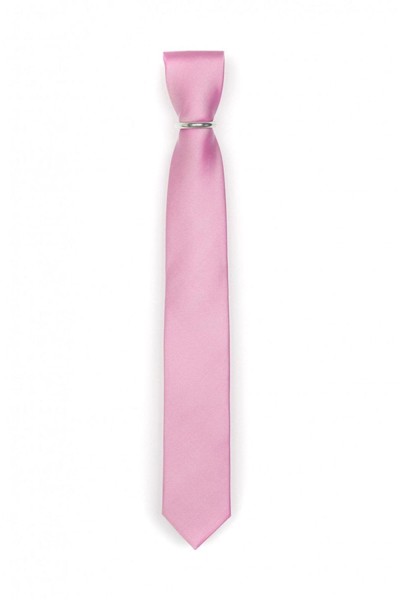 Schmale Hochzeitskrawatte in Pink - REAL GUYS