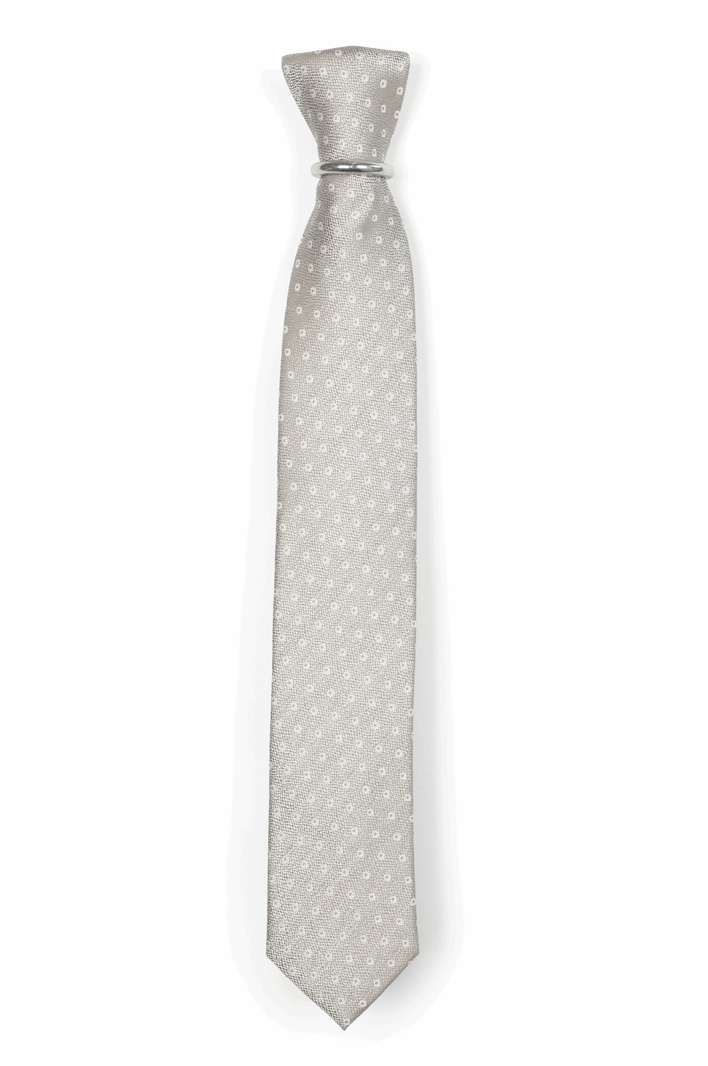 Krawatte Hochzeit gepunktet