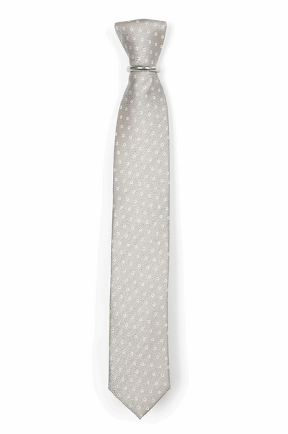Krawatte Hochzeit gepunktet