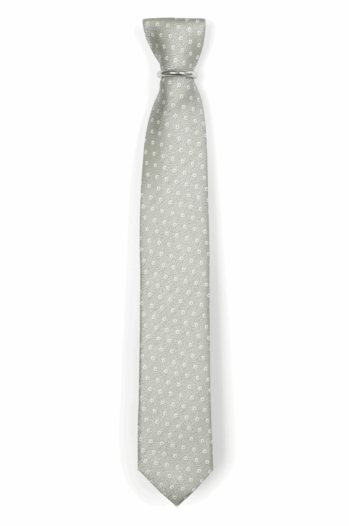 Krawatte Hochzeit gepunktet