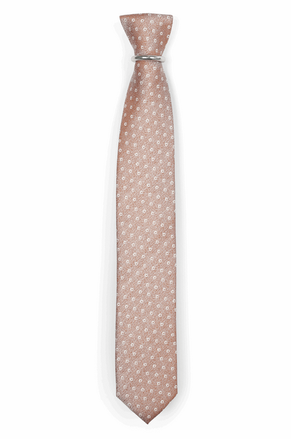 Krawatte Hochzeit gepunktet