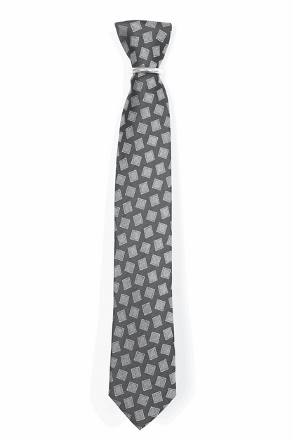 Krawatte mit Würfel