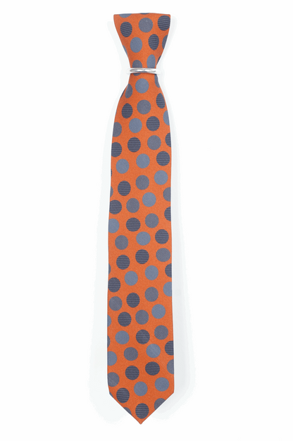 Krawatte mit Punkten