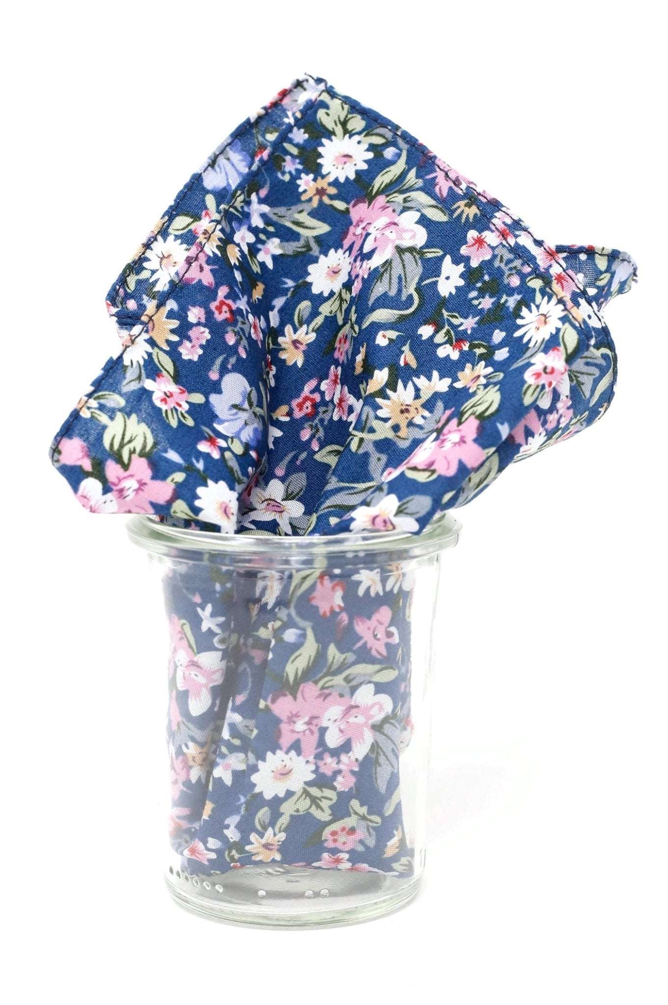 Einstecktuch von Real Guys mit Blumen - REAL GUYS