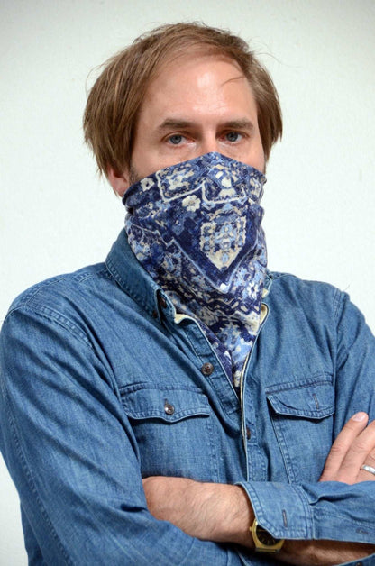 Neckerchief Inca blau - REAL GUYS