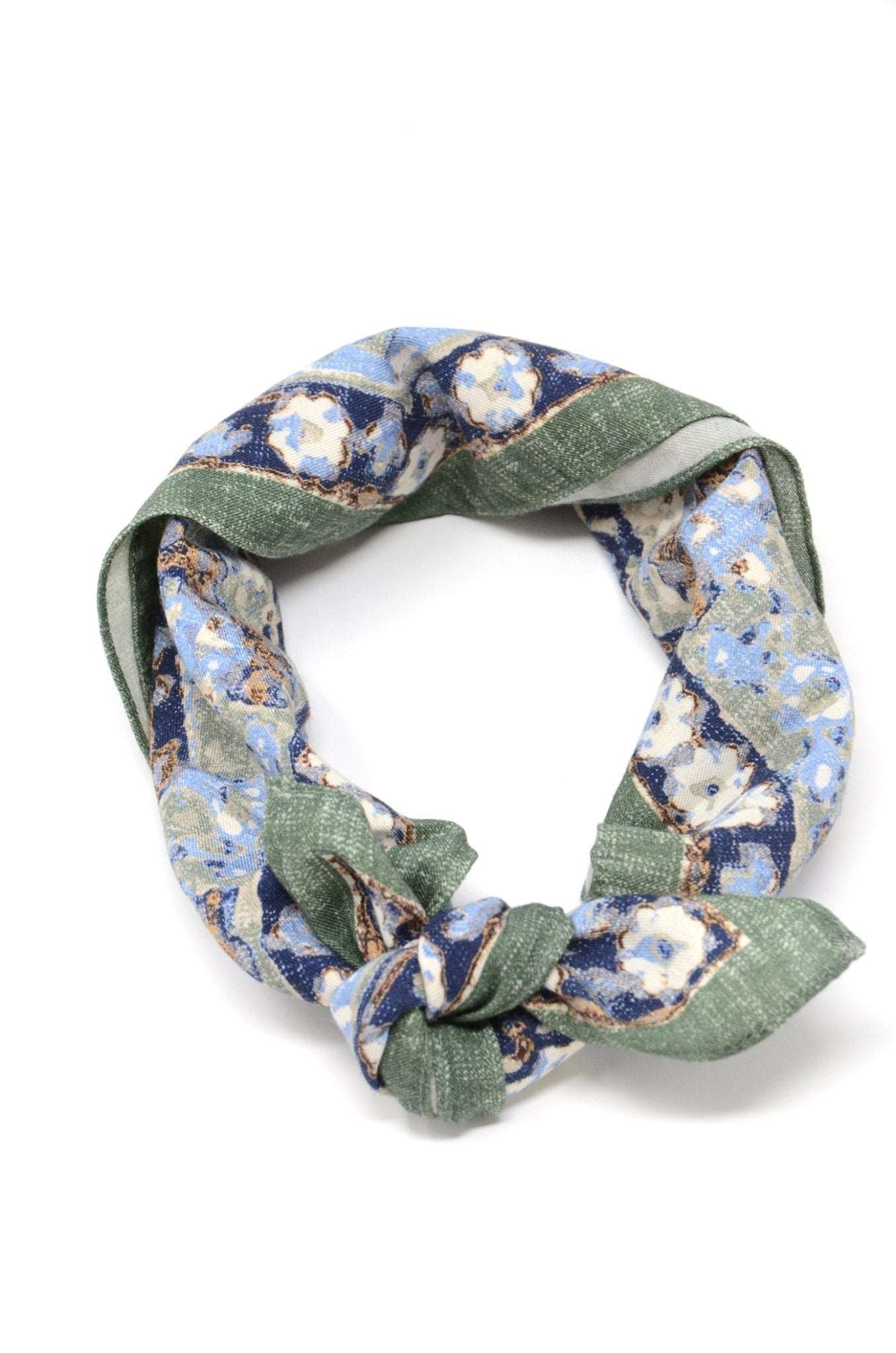 Neckerchief Inca grün - REAL GUYS