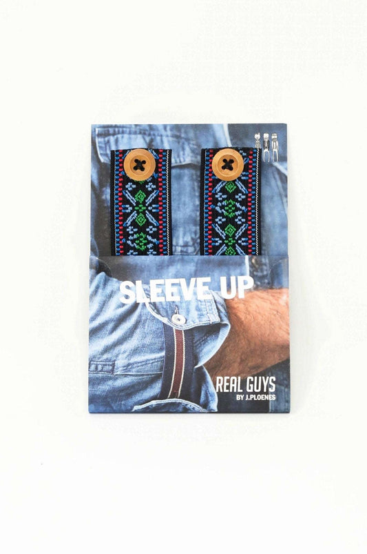 SLEEVE UP - Tribal blau - REAL GUYS