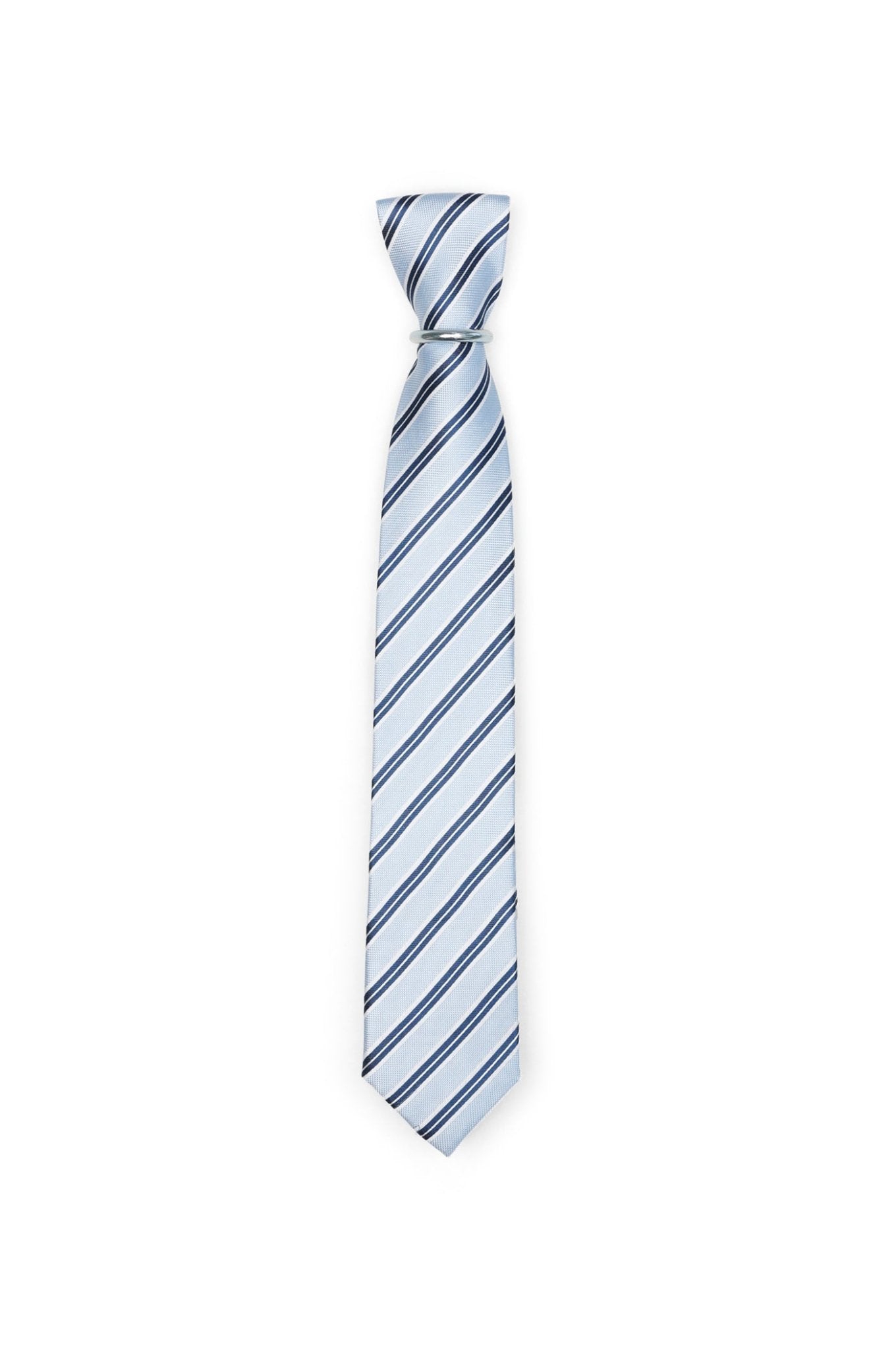 Krawatte mit Streifen - Grün - REAL GUYS