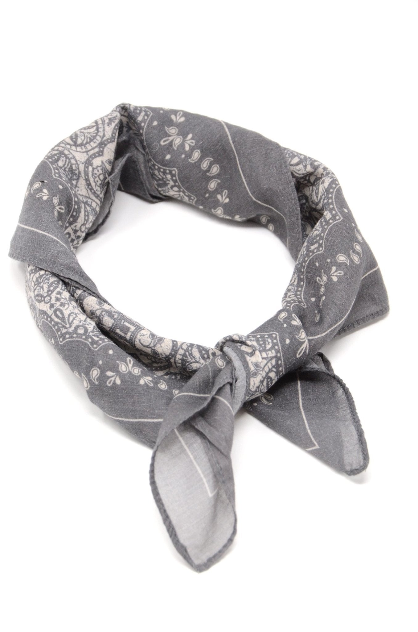 Neckerchief Bandana grau - REAL GUYS